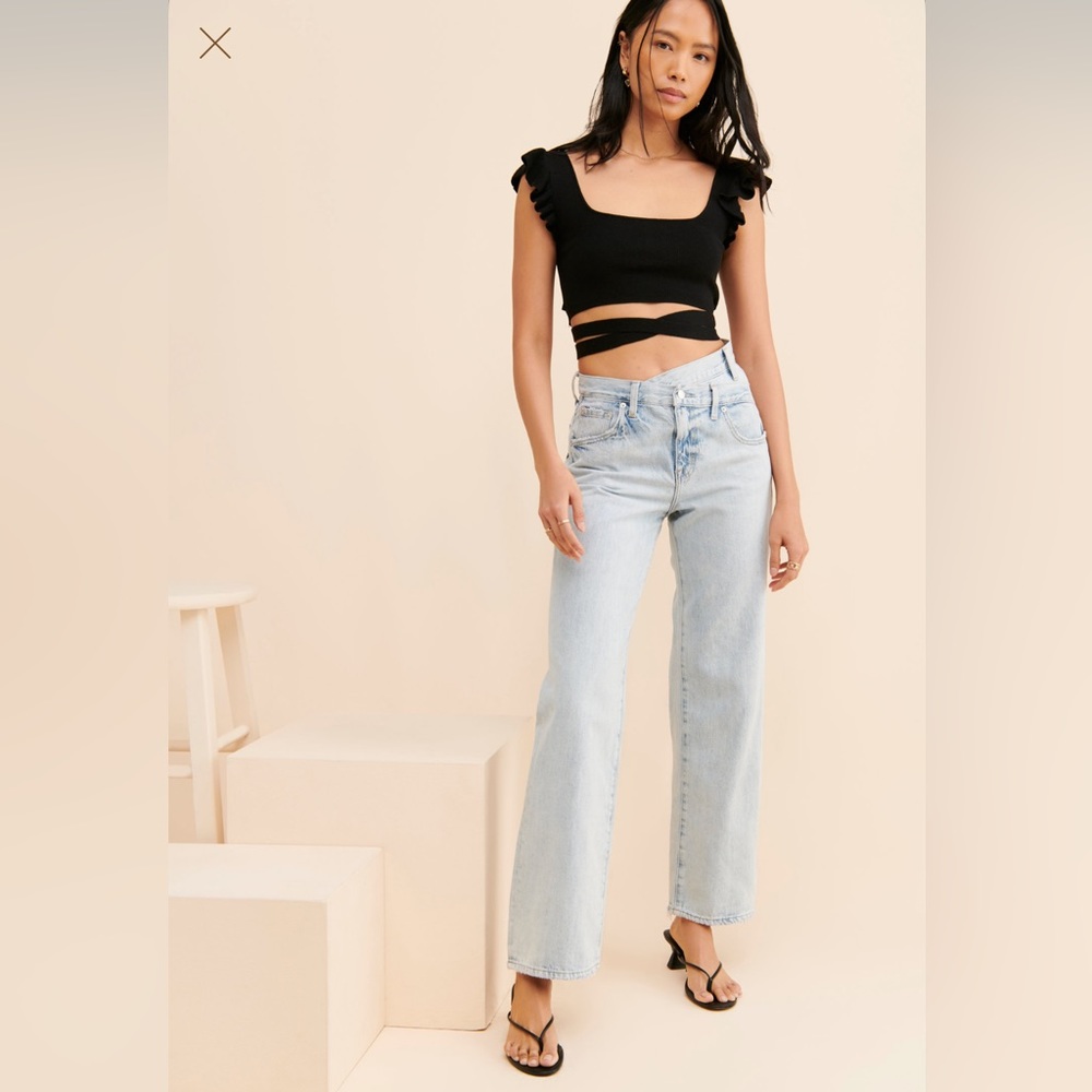 For Trade do not purchase:  Bobbie crossover waist jeans size 26